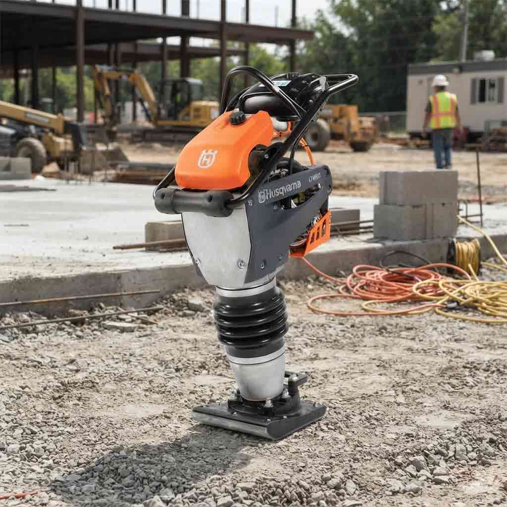 Bailarina compactadora Husqvarna LT6005 motor a gasolina de 4 tiempos