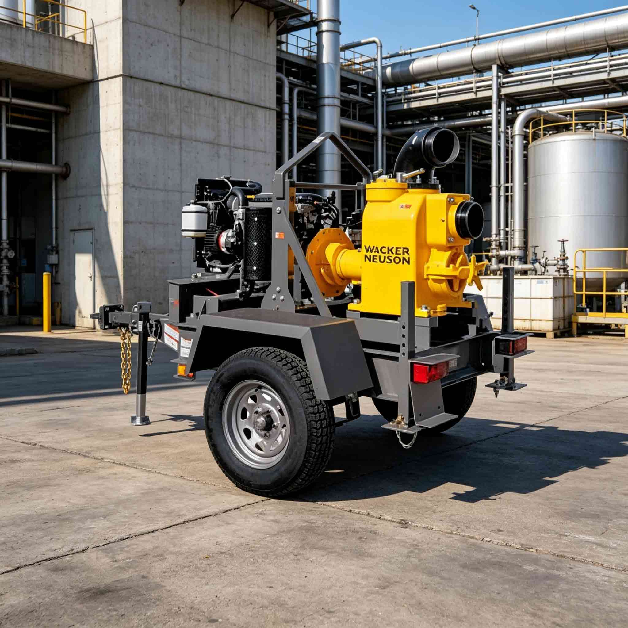 Bomba tragasolidos de 6 pulg Wacker PT-6LT