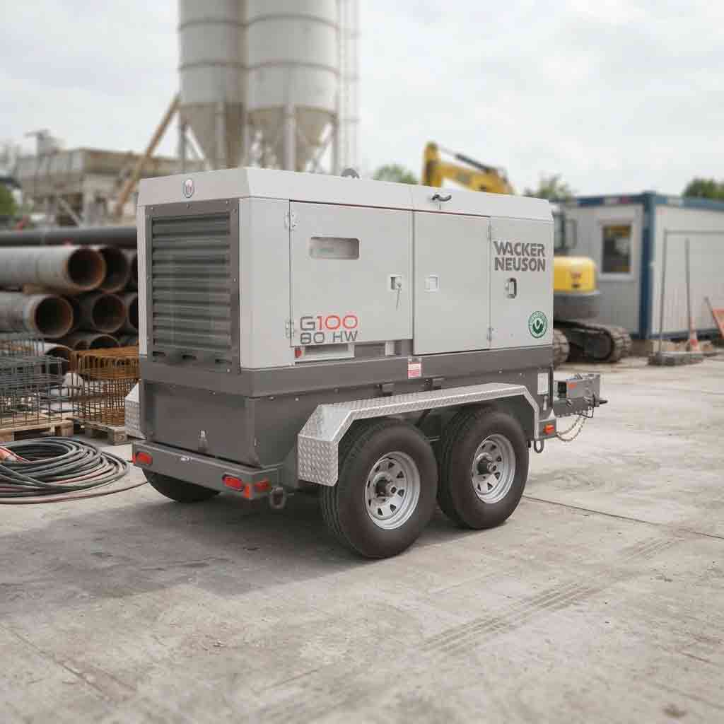 Planta de luz Wacker 80 kw