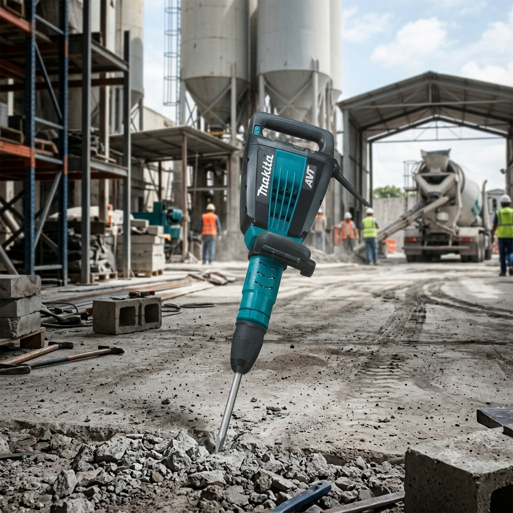Rompedor de concreto electrico Makita HM1214C de 12 kgs